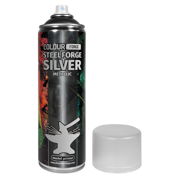 Colour Forge Spray: Steelforge Silver Metallic (500 ml)