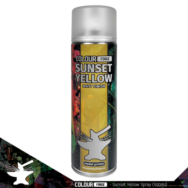Colour Forge Spray: Sunset Yellow (500 ml)