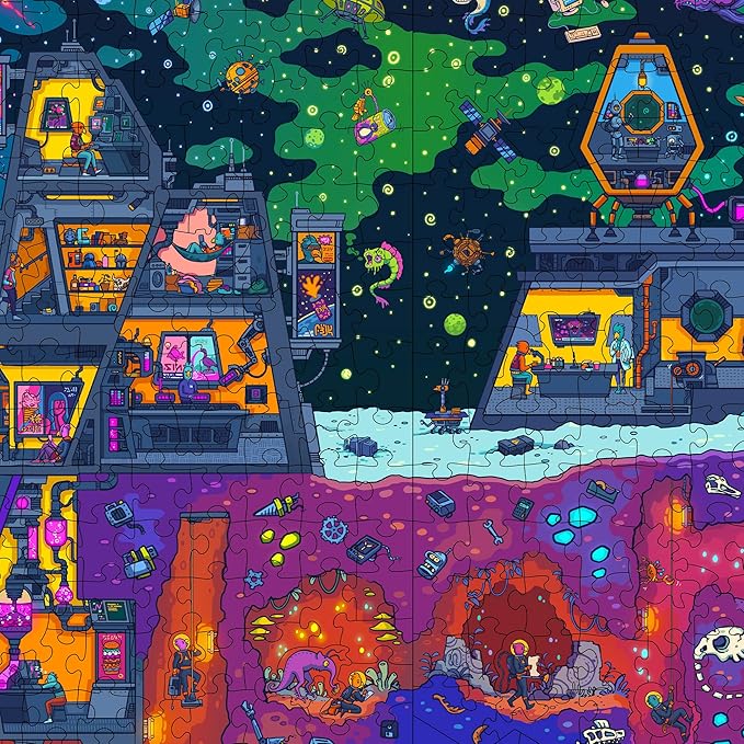 Magic Puzzle Company: The Coveted Comet - 1000 Piece Jigsaw Puzzle