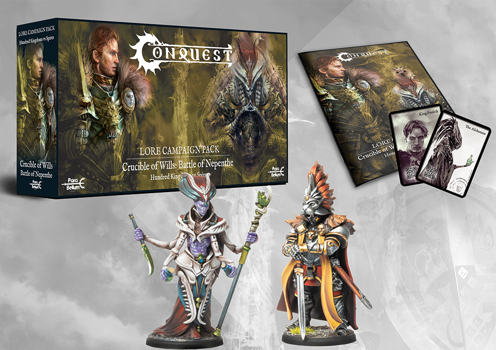 Conquest: Lore Campaign Pack Crucible of Wills - Battle of Nepenthe (Hundred Kingdoms vs Spires)