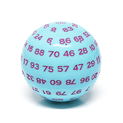 Foam Brain Games: 45mm D100 - Blue Jay