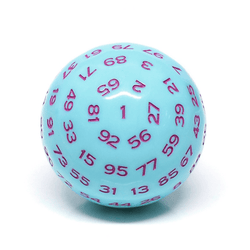 Foam Brain Games: 45mm D100 - Blue Jay