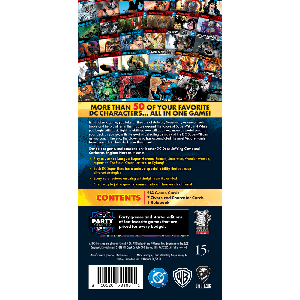 DC Deck-Building Game Party/Starter Edition