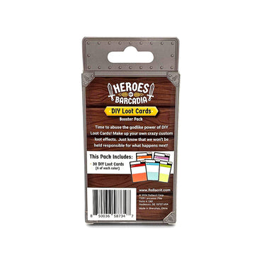 Heroes of Barcadia: Heroes for Hire - DIY Loot Cards Booster Pack