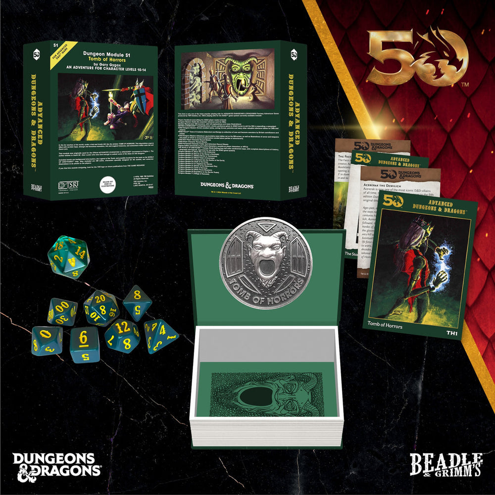 D&D Classic Module Dice Collection: Tomb of Horrors