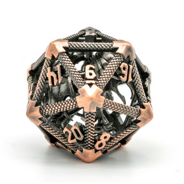 Foam Brain Game: Hollow Dragon Keep D20 - Copper