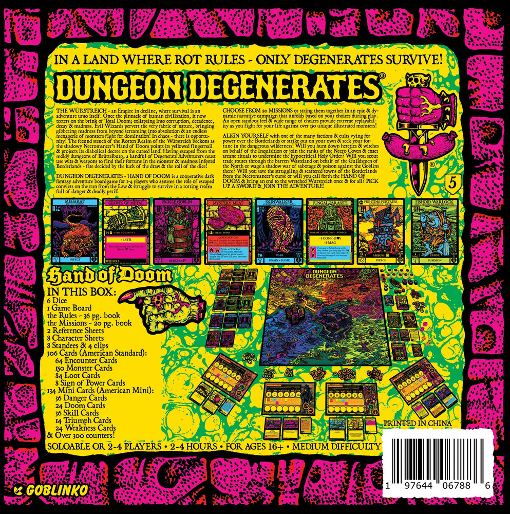 Dungeon Degenerates: Hand of Doom