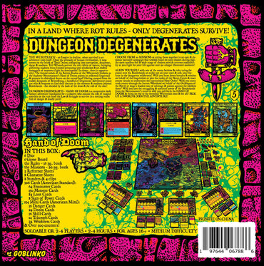 Dungeon Degenerates: Hand of Doom