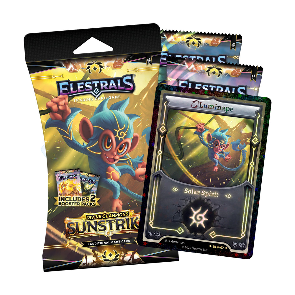 Elestrals: Divine Champions Sunstrike - Stellar Luminape Double Blister Pack
