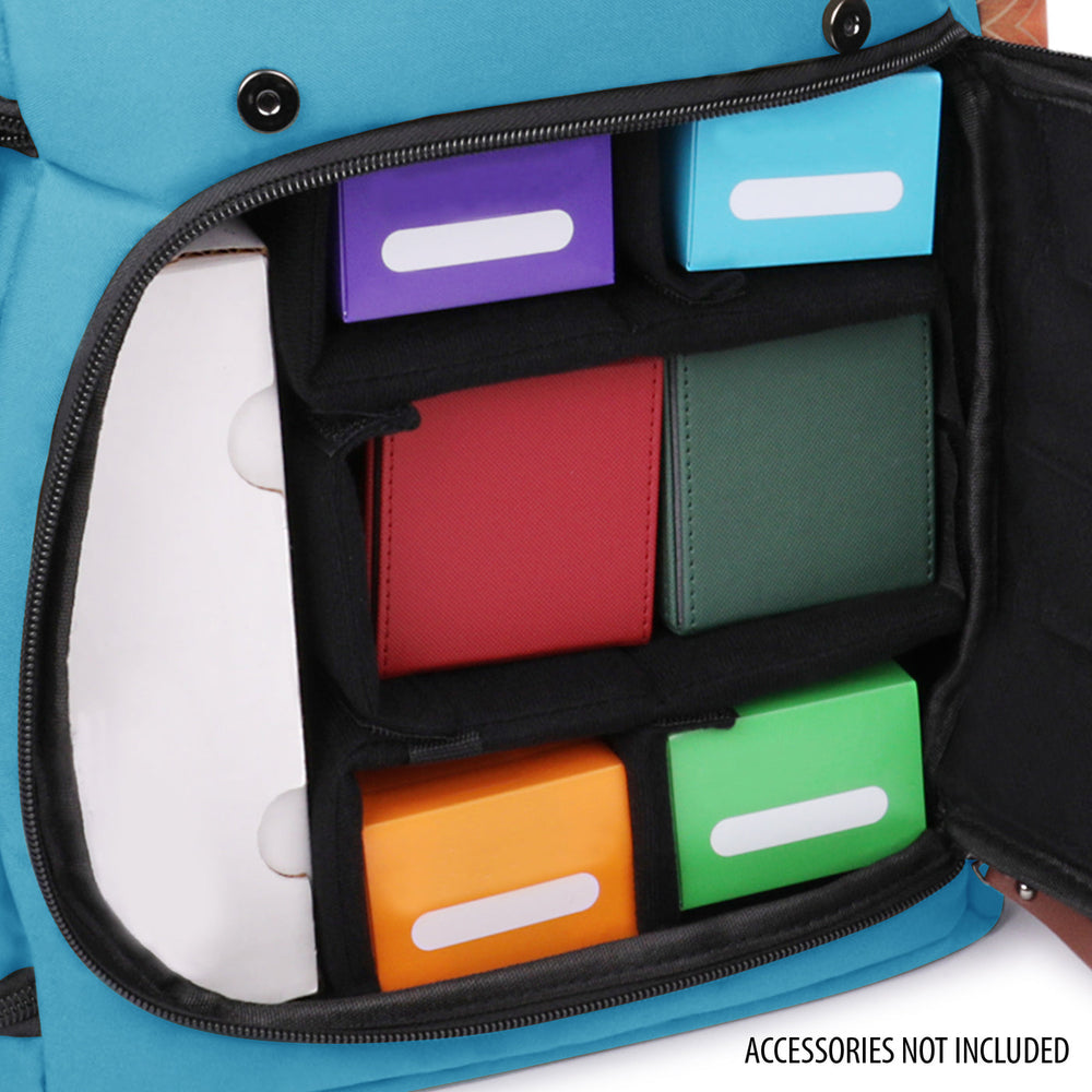 Enhance: Designer Edition Trading Card Storage Backpack - Blue