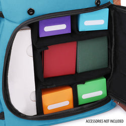 Enhance: Designer Edition Trading Card Storage Backpack - Blue