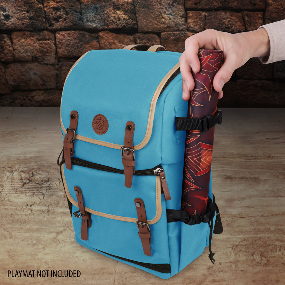 Enhance: Designer Edition Trading Card Storage Backpack - Blue