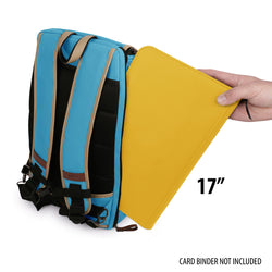 Enhance: Designer Edition Trading Card Storage Backpack - Blue