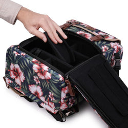 Enhance: Designer Edition Trading Card Storage Backpack Tropical Print