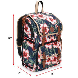 Enhance: Designer Edition Trading Card Storage Backpack Tropical Print