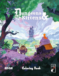 Dungeons & Kittens - Coloring Book