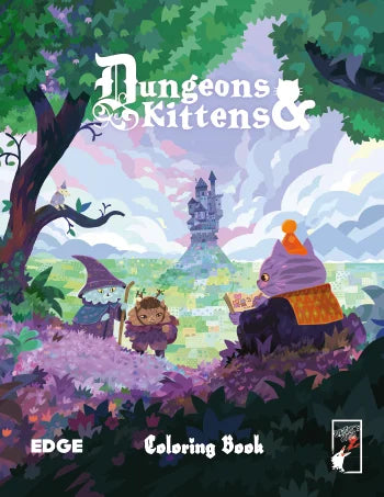 Dungeons & Kittens - Coloring Book