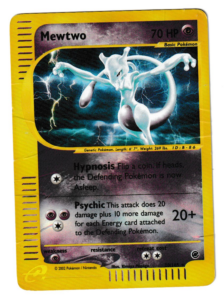 Mewtwo (20/165) [Expedition: Base Set] (M2EXP005R)