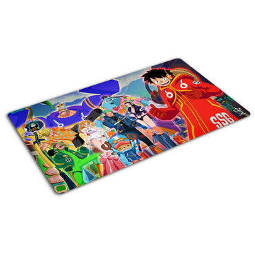 Dueling Guard: Egg Head 1-Player Stitched Edge Playmat
