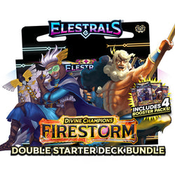 Elestrals: Firestorm - Double Starter Deck Bundle (Hermes vs. Zeus)