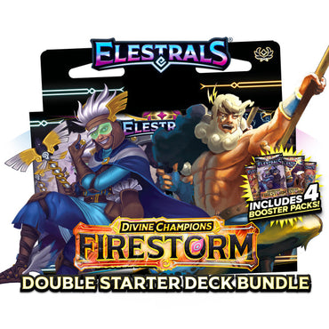 Elestrals: Firestorm - Double Starter Deck Bundle (Hermes vs. Zeus)