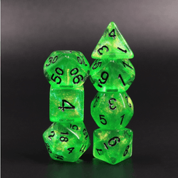 Foam Brain Games: Emerald City Dice Set