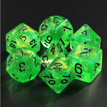 Foam Brain Games: Emerald City Dice Set