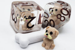 Foam Brain Games: Hazel the Good Doggo Dice Set