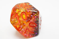 Foam Brain Games: Pumpkin Light RPG Dice Set