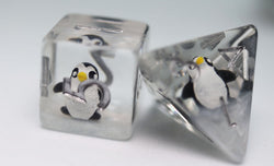 Foam Brain Games: Baby Penguin RPG Dice Set