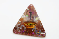 Foam Brain Games: Golden Dragon Eye Dice Set