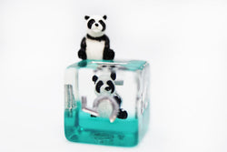 Foam Brain Games: Panda on Water RPG Dice Set