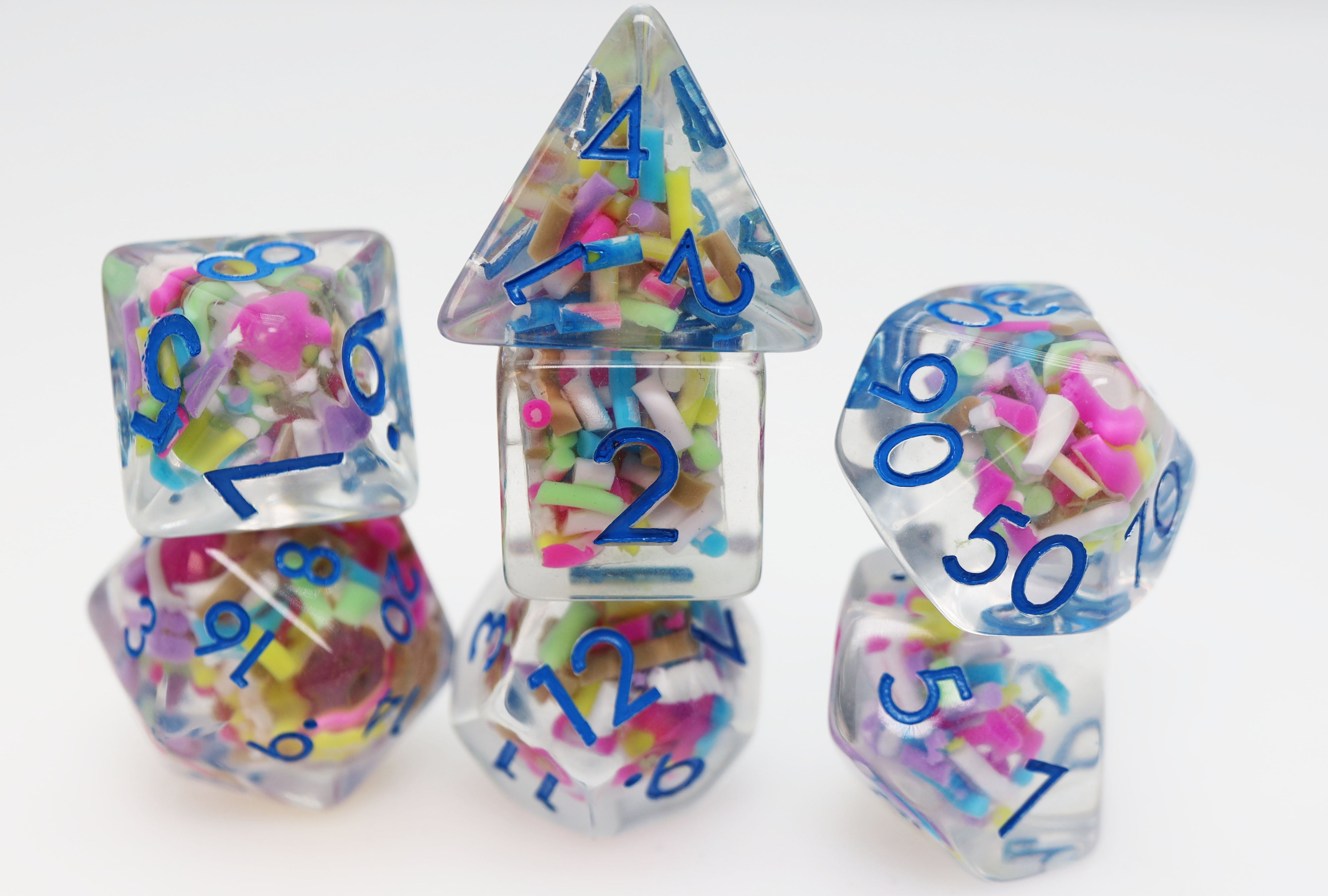 Foam Brain Games: Ice Cream Sprinkles - Dice Set