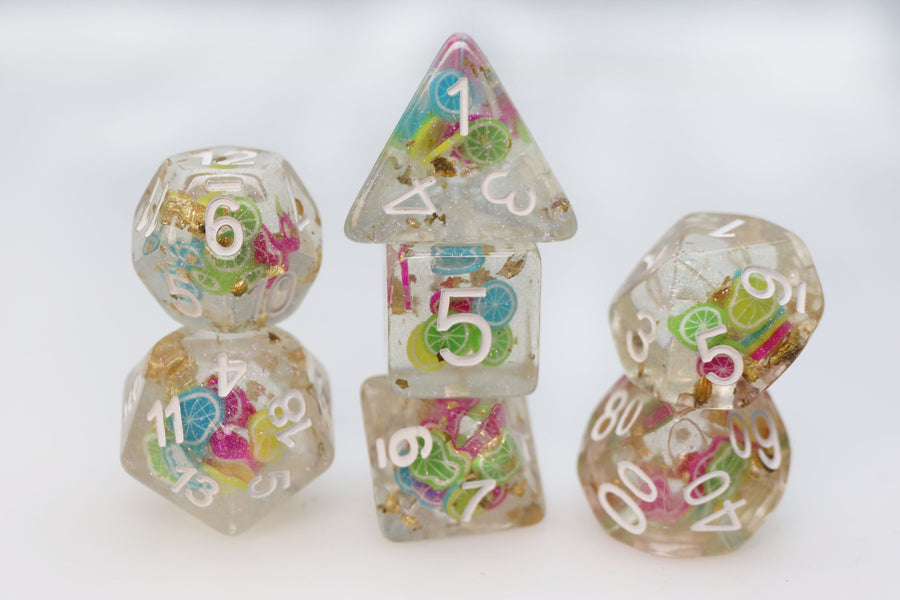 Foam Brain Games: Tropical Punch - Dice Set