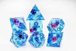 Foam Brain Games: Sharp Edge RPG Dice Set - Spring Showers