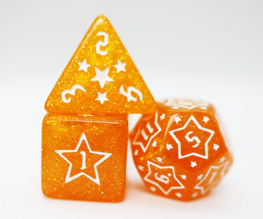 Foam Brain Games: Shooting Stars - Sodium RPG Dice Set