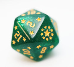 Foam Brain Games: Shooting Stars - Manganese RPG Dice Set