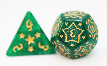 Foam Brain Games: Shooting Stars - Manganese RPG Dice Set