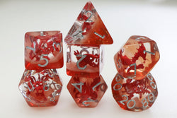 Foam Brain Games: Young Red Dragon RPG Dice Set