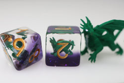Foam Brain Games: Young Green Dragon RPG Dice Set