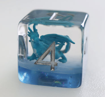 Foam Brain Games: Young Blue Dragon RPG Dice Set