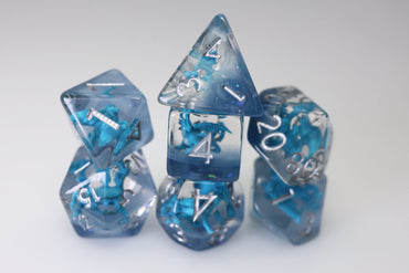 Foam Brain Games: Young Blue Dragon RPG Dice Set