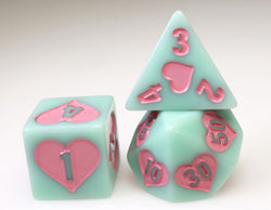 Foam Brain Games: Sweet Love RPG Dice Set