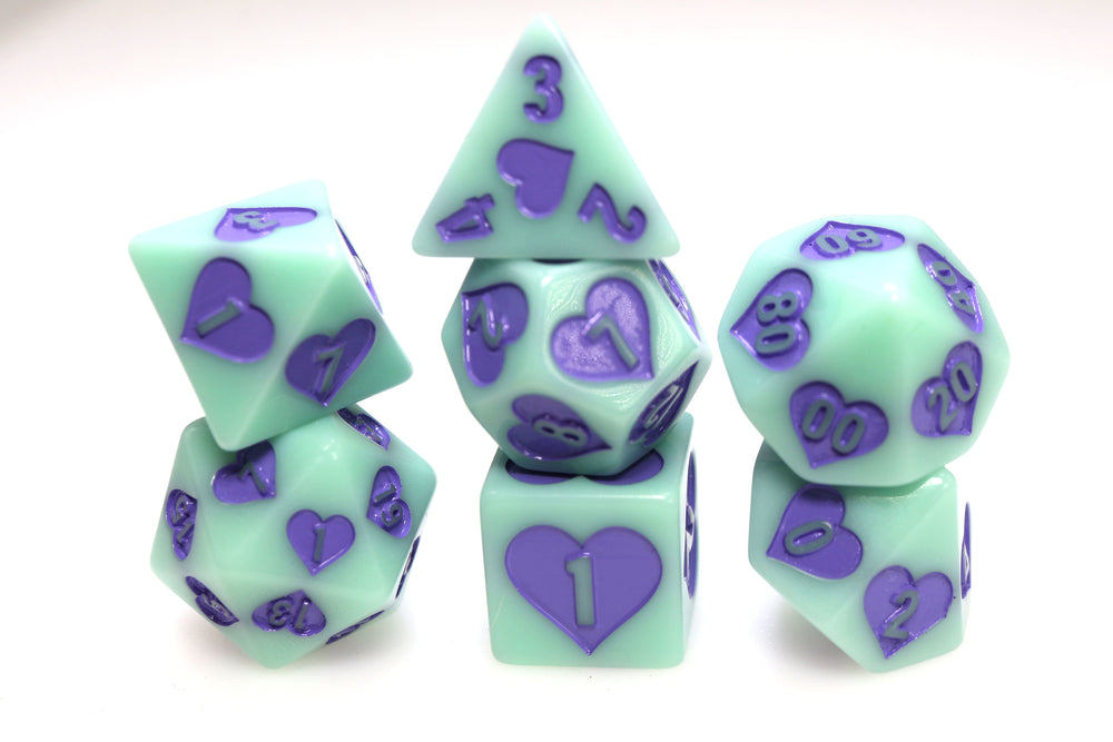 Foam Brain Games: Young Love RPG Dice Set