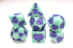 Foam Brain Games: Young Love RPG Dice Set