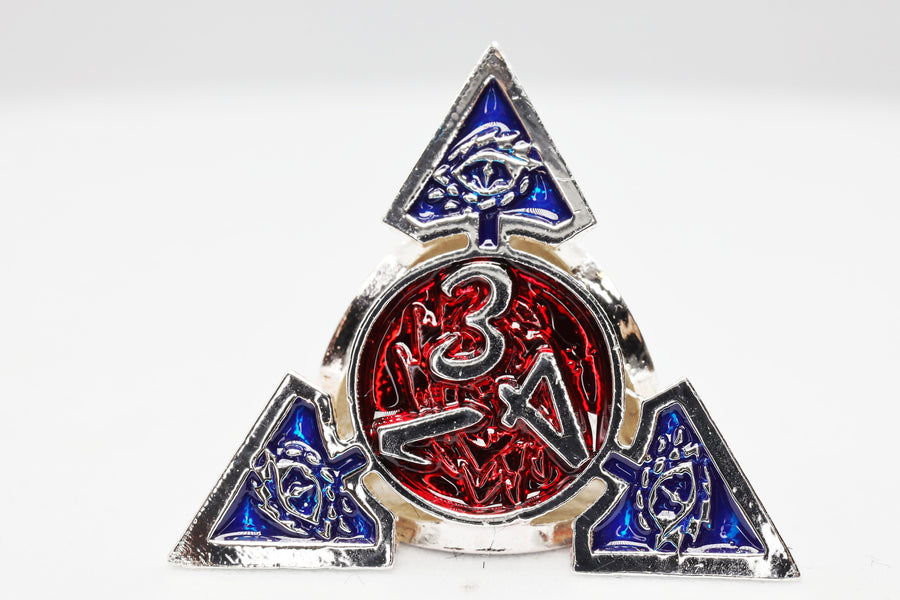 Foam Brain Games: Oculus Watchful - Metal Dice Set