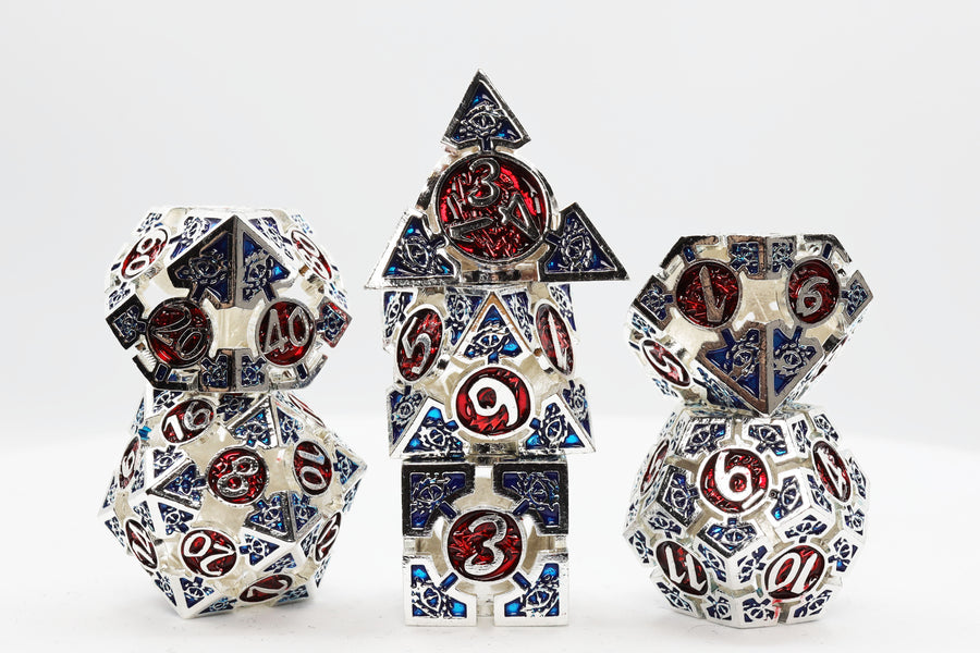 Foam Brain Games: Oculus Watchful - Metal Dice Set
