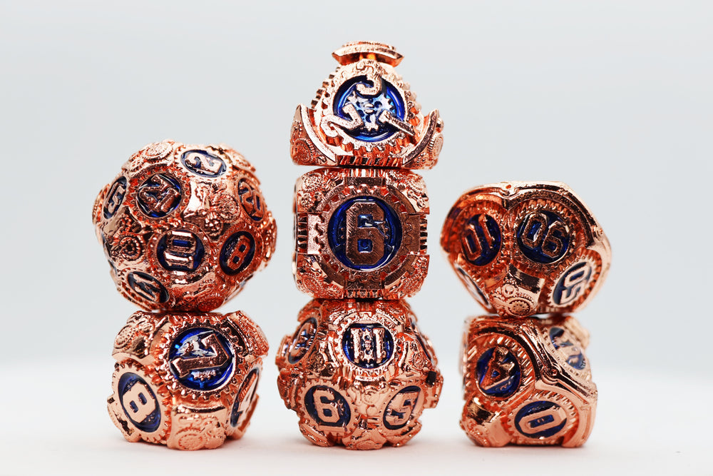 Foam Brain Games: Airship Gears - Hydro Hybrid Dice Set