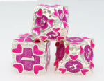 Foam Brain Games: Erotes' Arrow: Hedylogos - Metal RPG Dice Set