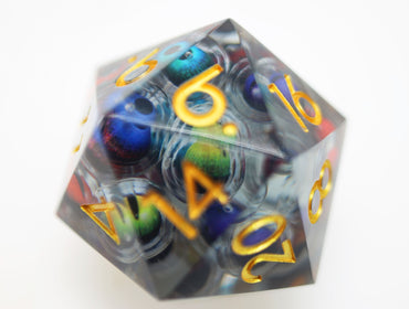 Foam Brain Games: 35mm Moving Eye D20 - Mad Scientist Collection